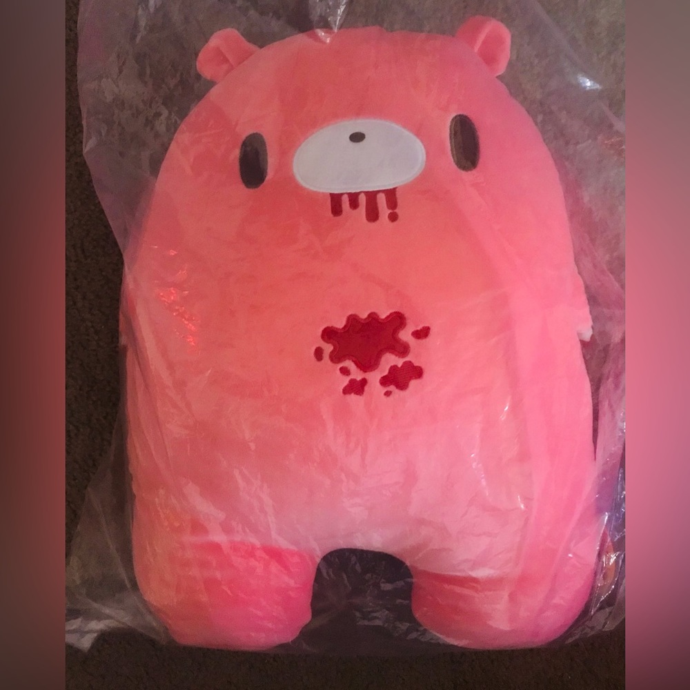 Gloomy Bear squishmillow style🥰 Chax GP #537 large plushy, New